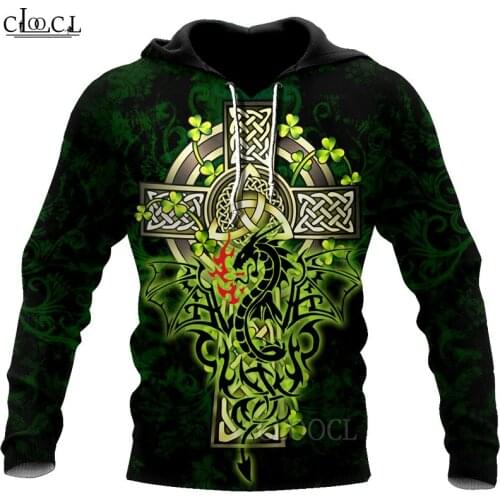 HX St Patricks Day Irish Hoodie Men Women Sweatshirt 3D Print Fashion Spring and Autumn Harajuku Casual Tracksuit Drop Shipping