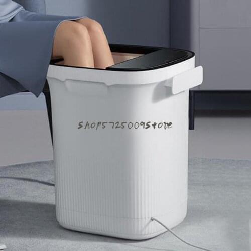 Foot Bucket Deep Bucket Foot Bathtub Heating Constant Temperature Electric Massage Over The Calf Foot Basin Household Appliance