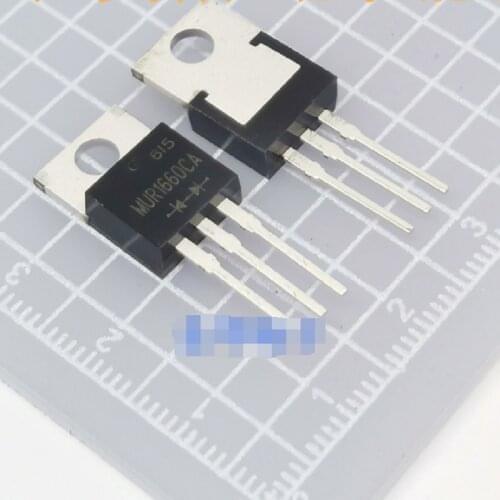 100PCS/LOT MUR1660CTR fast recovery diode TO-220 New original spot hot sale