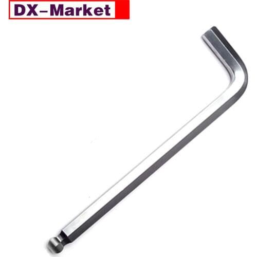 14mm Hex Key 2pcs ,40Cr Alloy Steel Hex Key Ball End Wrench Titanium plating,H003