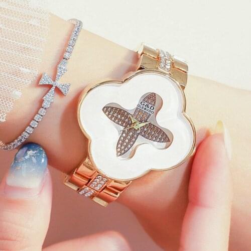 2019 Luxury Gold Women Watches Fashion Diamond Ladies Watch Women Dress Bracelet Watch Female Wristwatch For Gift Clock 2019