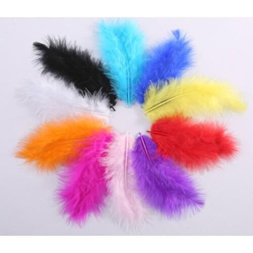 2021 New Turkey/Chicken Feathers for Crafts DIY decor dream catcher feathers for jewelry making Wedding pheasant Pluma 10-15cm
