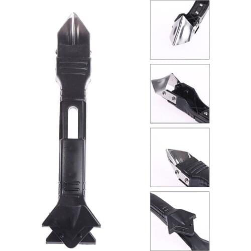 3 In 1 Silicone Caulking Tools Glass Glue Angle Scraper Rubber Remover
