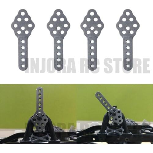 4PCS Metal 51mm Shock Absorber Mount Height Adjust Angle Stand for 1/10 RC Rock Crawler Axial SCX10 Tamiya CC01 D90