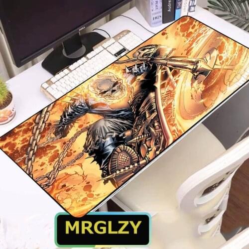 RBG anime waterproof LED big mouse pad desk mat gaming console accessories natural rubber non-slip household carpet mat XXL