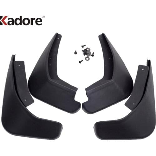 For Ford Fiesta 2009 2010 2011 2012 Mudguard Mudflap Mud Splash Guard Cover Fenders Dirt Guards Protector Exterior Accessories
