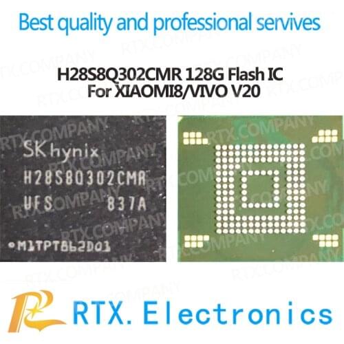 SK Hynix H28S8Q302CMR H28S7Q302BMR BGA153 UFS2.1 128GB 64GB For Xiaomi mi8 FOR VIVO V20 EMMC EMCP FLASH Memory Chip Original New