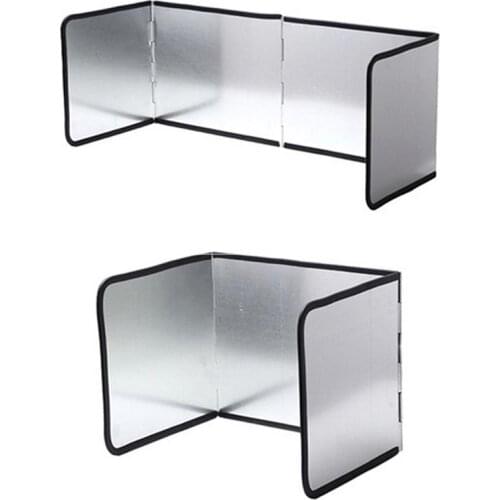 Anti Splatter Shield Guard Oil Anti-Splash Block 3-Sided Splatter Shield Oil Gas Stove Baffle Heat Insulation Kitchen Utensils