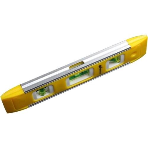 Torpedo Level Leveling Tool With Magnetic Shock Resistant Aluminum Alloy Leveler