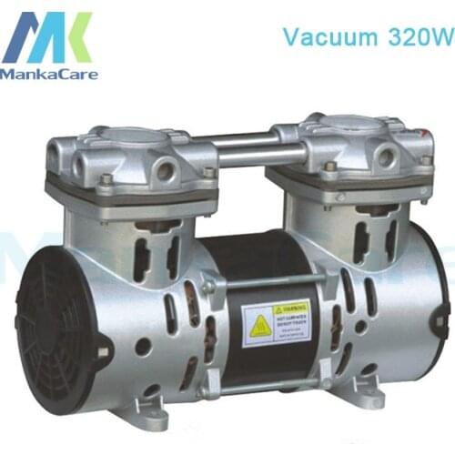 Manka Care - 110V /220V (AC) 50L/MIN 320W mini piston vacuum pump/Silent Pumps/Oil Less/Oil Free/Compressing Pump