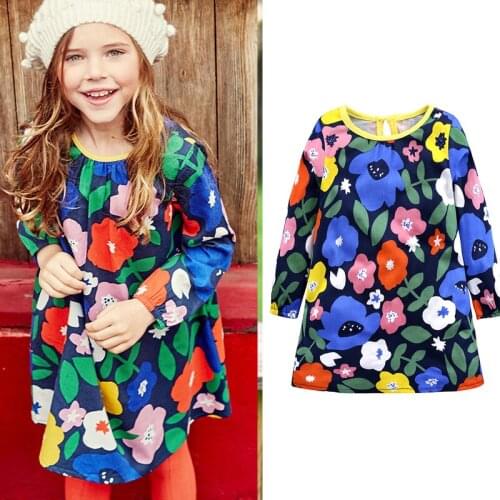 Fashion Girls Dress Newborn Summer Flower Princess Dress Toddler Baby Girls Kids Casual Clothes
