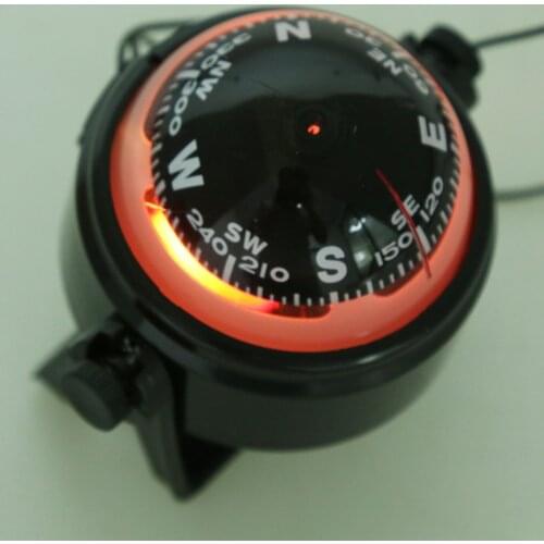 Marine Boat Compass with Mounting Kit for Caravan Truck Car Sailing Navigation