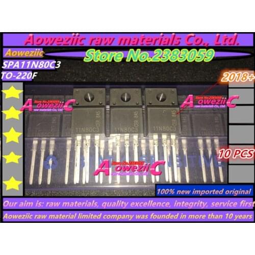 100% new imported original SPA11N80C3 11N80C3 TO-220F SPP21N50C3 21N50C3 TIP125TU TIP125 LM7918CT LM7918C TO-220 transistor