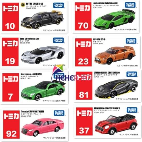 Baby Gift Takara Tomy Tomica Minicar Metal Diecast Vehicles Model Simulation Roadster Convertible Mould Cars Toy Collectibles