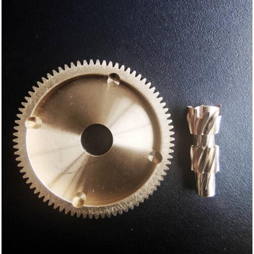 CEMREO BAITCASTING FISHING REEL DRIVE GEAR COPPER GEAR RATIO 7.2:1 DIY SPARE PARTS BRASS GEAR SET
