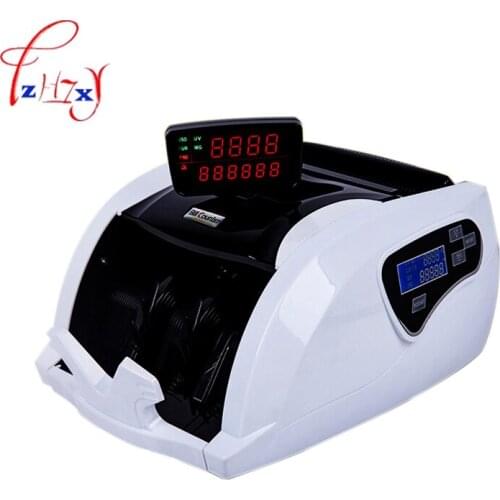 FT-2050 Money Counting Machine Currency counter Counterfeit Detector UV MG Cash Bank Detector LCD Display 110V 220V