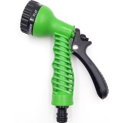 Garden Water Spray Lawn Sprinkler Car Wash Water Gun Ajustable Hose Nozzles 7 Pattern High Pressure Power Washer