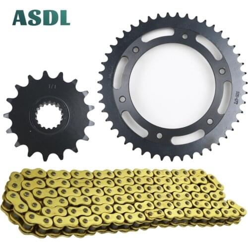 525 17T 47T Motorcycle Transmission Chain and front rear sprocket set for BWM F800 GS K72 Adventure Triple Black Trophy 08 - 17