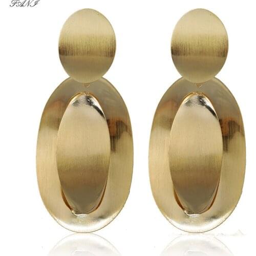 Fani drop earrings jewelry earrings Long Drop Dangle Earring Quality Round Fashion Jewelry For Women wedding drop earrings