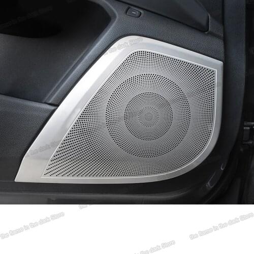 Lsrtw2017 Stainless Steel Car Inner Door Sound Player Cover Net for Acura RDX 2019