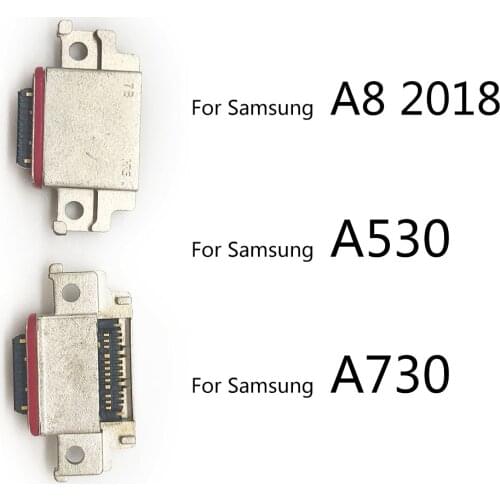 10Pcs For Samsung Galaxy A8 2018 A530 A730 USB Connector Socket Charging Port Tail Plug