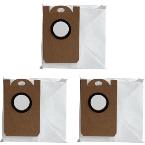 3Pcs Dust Bags for Uoni V980 Max V980 Plus Robot Vacuum Dirt Disposal Bags Replacement Parts