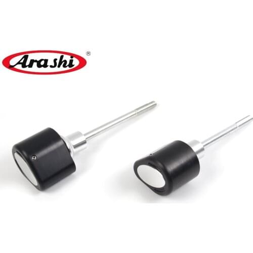 Arashi 2PCS For KAWASAKI Z1000 2007 2008 2009 CNC Engine Protector Sliders Motorcycle Accessories Falling Crash Frame Pad Z 1000