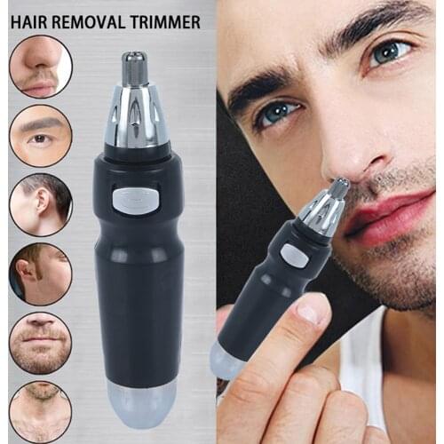 Electric Ear NoseTrimmer Safety Facial Nose Hair Trimmer for Men Shaving Hair Removal Razor Beard Cleaning Grooming kit