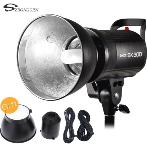 Godox SK300 Professional Studio Strobe SK Series 220V Power 5600K Max 300WS GN58 flash studio light lamp