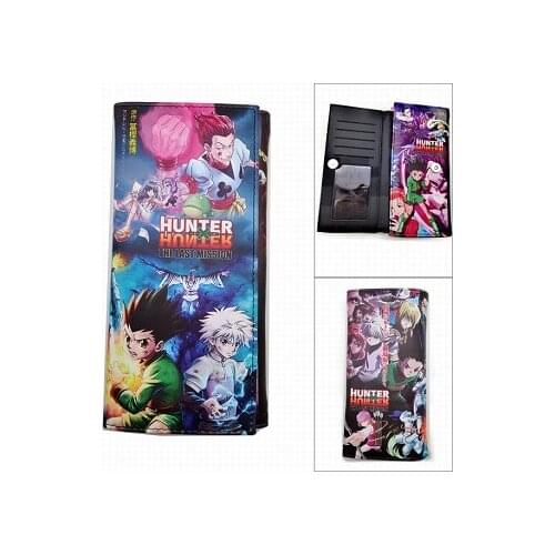 LISM HunterxHunter A253233 Fashion Anime Wallet Bags Wallets Coins Casual Purses Card Unisex Gifts Birthday