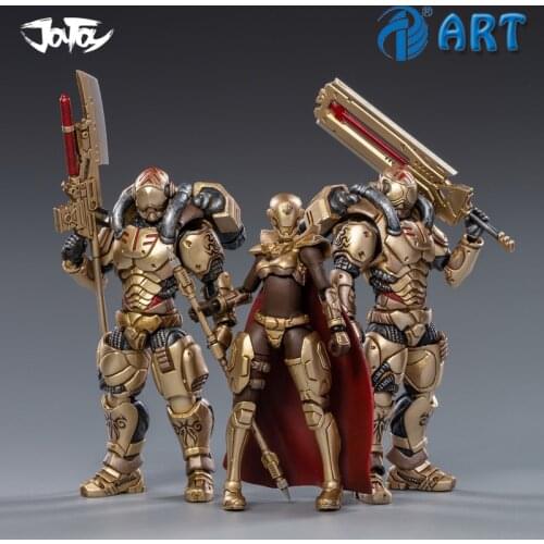 Pre-sale JOYTOY 1/18 Action Figure Soldier Protoss SALUK-GOLDEN LEGION Interstellar Toys Christmas Gift