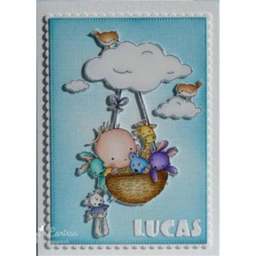 10*8 Baby rubber stamp Transparent Clear Stamps Silicone Seals for DIY scrapbooking photo album Card Making