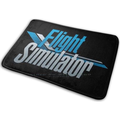 Flight Simulator 2020 Mat Rug Carpet Anti-Slip Bedroom Entrance Door Mat Microsoft Flight Simulator Flight Simulator 2020