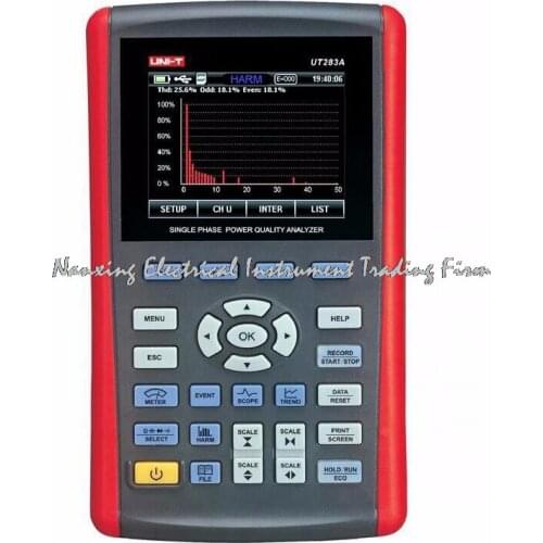 U-NIT UT283A Single Phase Power Quality Analyzer for True RMS USB Interface