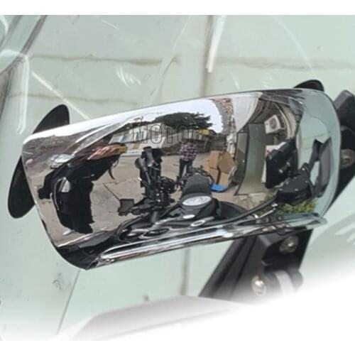 Motorcycle 180 Degree Safety Rearview Mirror Give Full Rear View FOR Kawasaki GTR KLE KLV 250 400 500 1400 1000 J300 LAKOTA 300