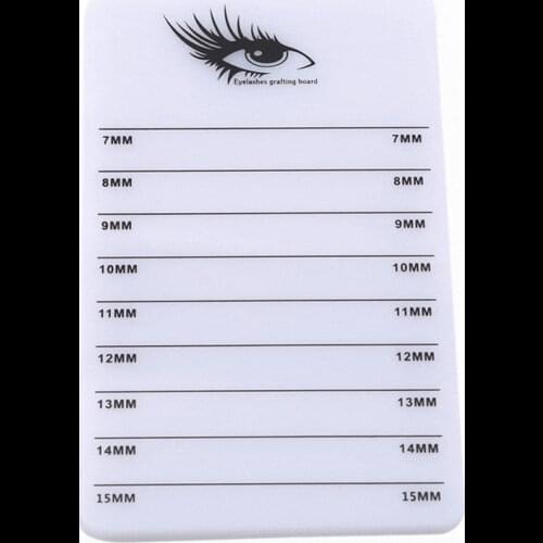 New Arrivals Eyelash Individual Tile Palette Belt Adhesive Ceramic Eye Lash Pad Acrylic Eyelash Glue Extension Pallet Holder 1PC