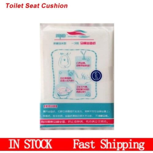 10/20/PCS Portable Disposable Toilet Seat Covers Hygienic Protection Safety Waterproof Supply Prevent Cross Dropship