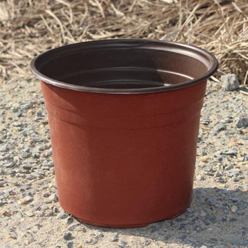 100Pcs Flower Pot Plastic Nursery Pot Seedlings Flower Plant Container Garden Seed Planting Plant Growing Box Storage