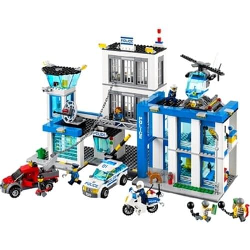 10424 City Series Police Headquarters 60047 Childrens Building Block Toy Gifts