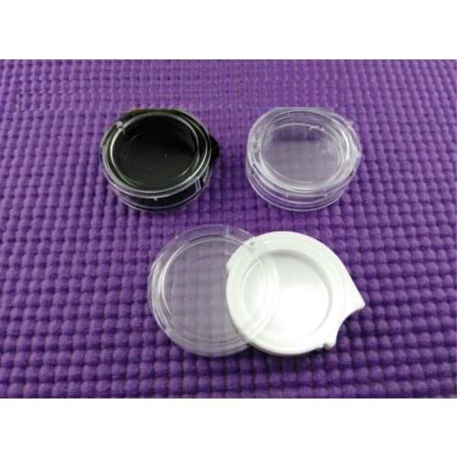 2g 2ML Small Round Manicure Box Side Openning, Manicure Case, Nail Beauty Container, Eyeshadow Case, Empty Packing Jar, 50pc/lot