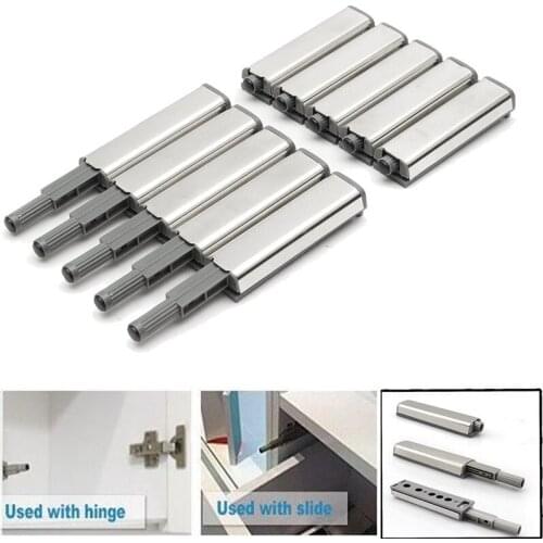 20pcs/Set House Furniture Cupboard Cabinet Door Catches Push To Open Magnetic Door Drawer Amortisseur Catch Touch Latch