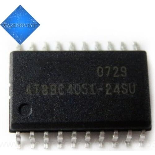 5pcs/lot AT89C4051 AT89C4051-24SU AT89C4051-24SI SOP20 In Stock