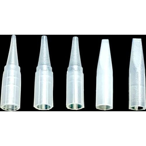 500 Pcs 0.35X50MM 1RL/3RL/5RL/5F/7F Sterilized Disposable Permanent Makeup Needles Tattoo Needles for Eyebrow Tattoo Makeup