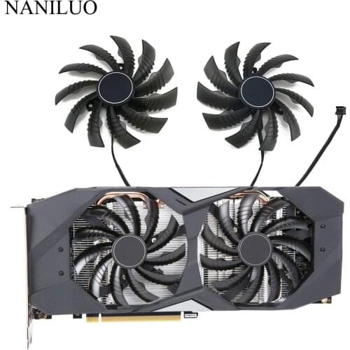 95MM PLD10010S12H/PLD10010S12HH GTX1660Ti GTX 1650 For Gigabyte RTX2070 RTX 2060 SUPER 2070 WINDFORCE OC Card Cooling Fan