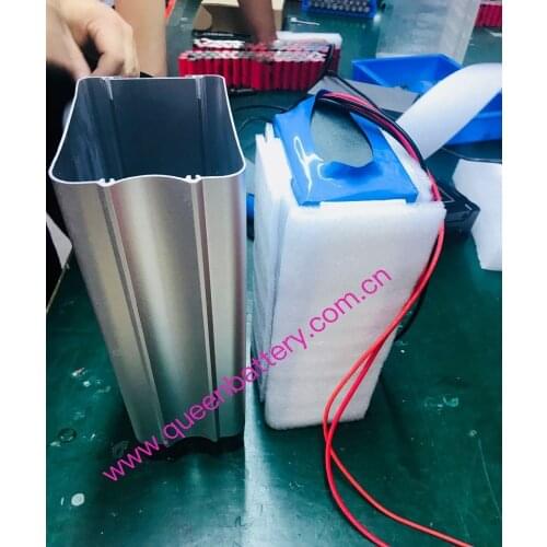 13S6P 48V20AH 18650GA BATTERY PACK WITH BMS (20-40A) for electric bike with aluminum case