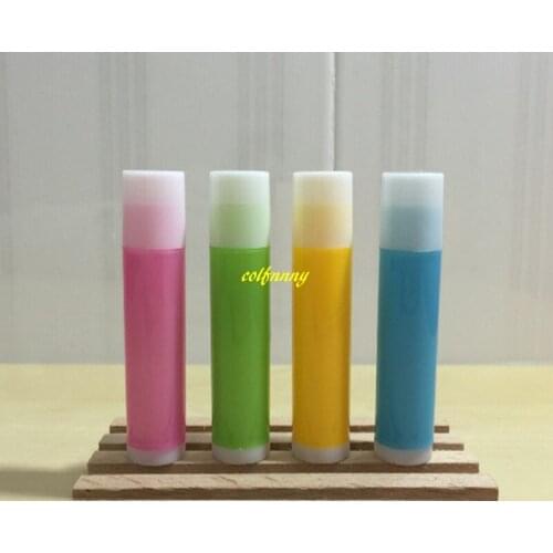 100pcs/lot 5g 5ml Lipstick Tube Lip Balm Containers Empty Cosmetic Containers Lotion Container Glue Stick Clear Travel Bottle