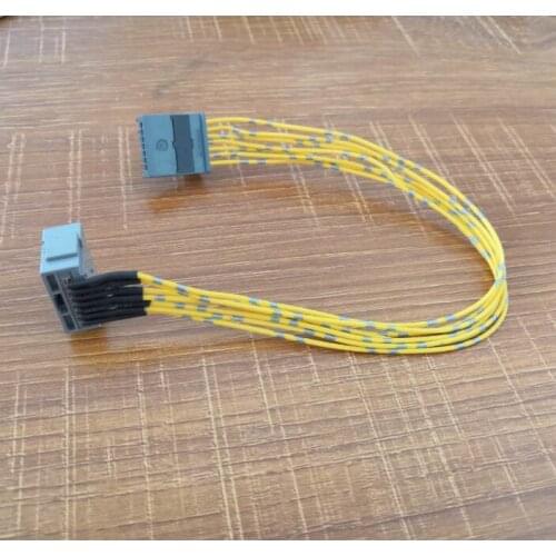 1pc for Honda car Bluetooth button plug instrument control male female connector terminal extension cable wire line 7PIN housing