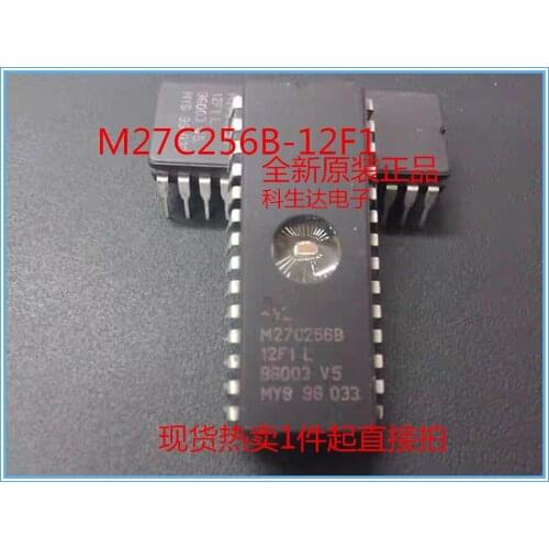 M27c256b-10f1 new memory m27c256b-12f1 cdip-28