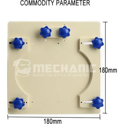 MECHANIC KJ006 Adjustable with spring anti-skid Removal Mobile Phone Glass Back Cover Fixture For Mobile Phone Repair tool
