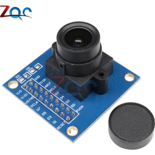 OV7670 VGA Camera Module Lens CMOS 640X480 SCCB w/ I2C Interface Auto Exposure Control Display Active For Arduino
